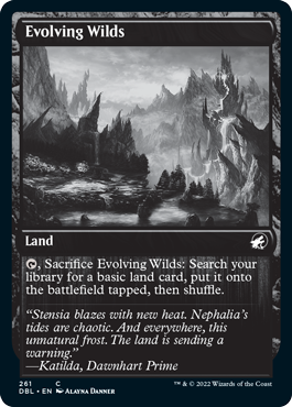 Evolving Wilds (261) [Innistrad: Double Feature] | Boutique FDB TCG