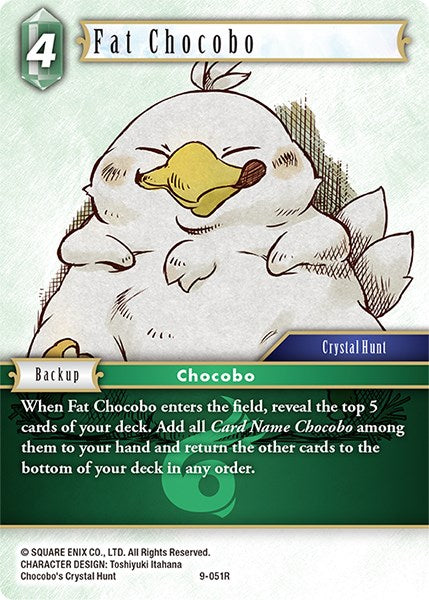 Fat Chocobo [Opus IX] | Boutique FDB TCG