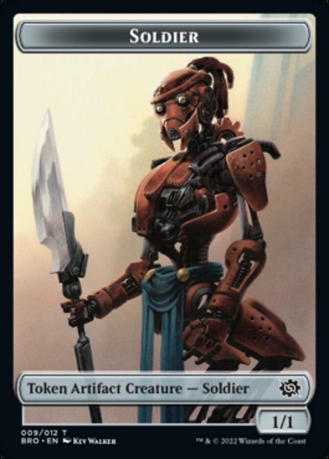 Soldier Token (009) [The Brothers' War Tokens] | Boutique FDB TCG