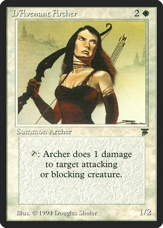 D'Avenant Archer [Legends] | Boutique FDB TCG