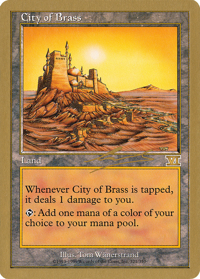 City of Brass (Nicolas Labarre) [World Championship Decks 2000] | Boutique FDB TCG