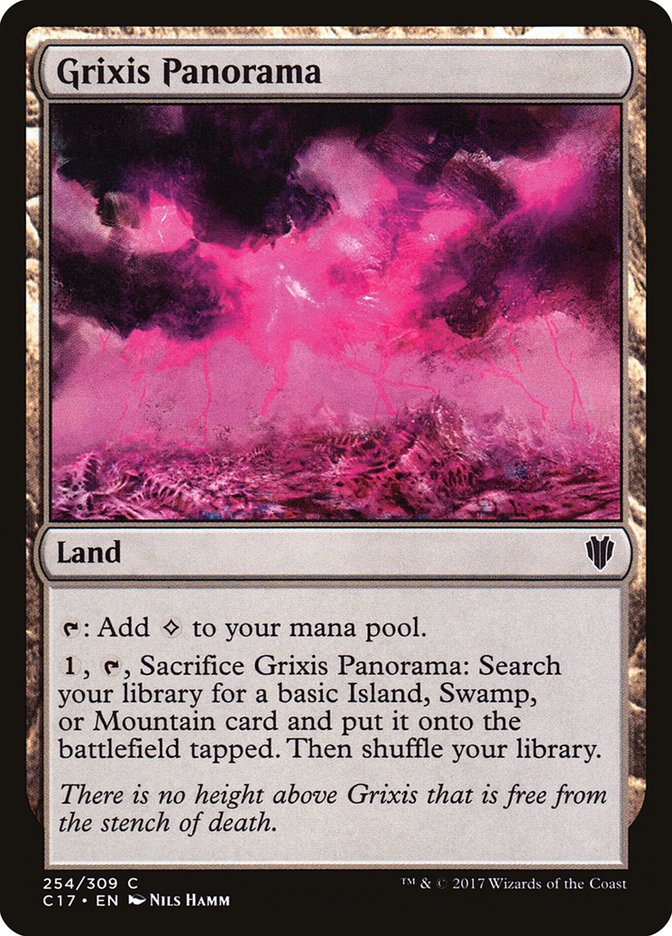 Grixis Panorama [Commander 2017] | Boutique FDB TCG