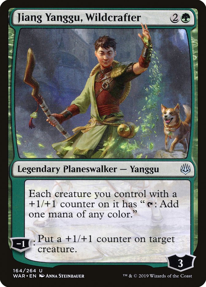 Jiang Yanggu, Wildcrafter [War of the Spark] | Boutique FDB TCG