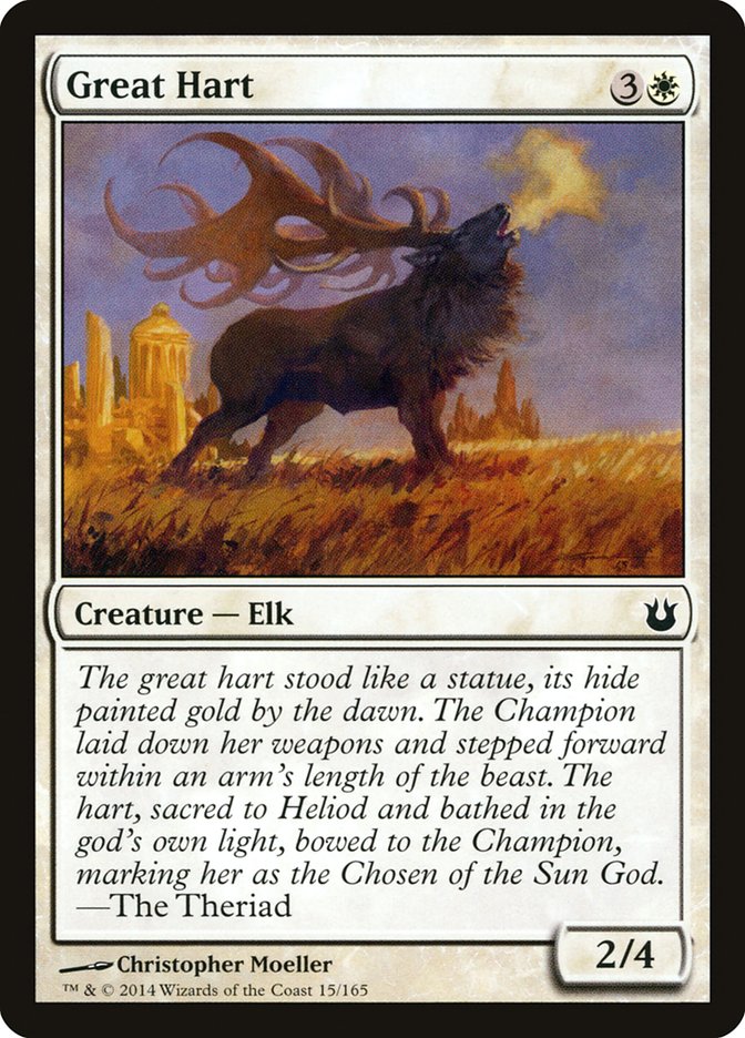 Great Hart [Born of the Gods] | Boutique FDB TCG