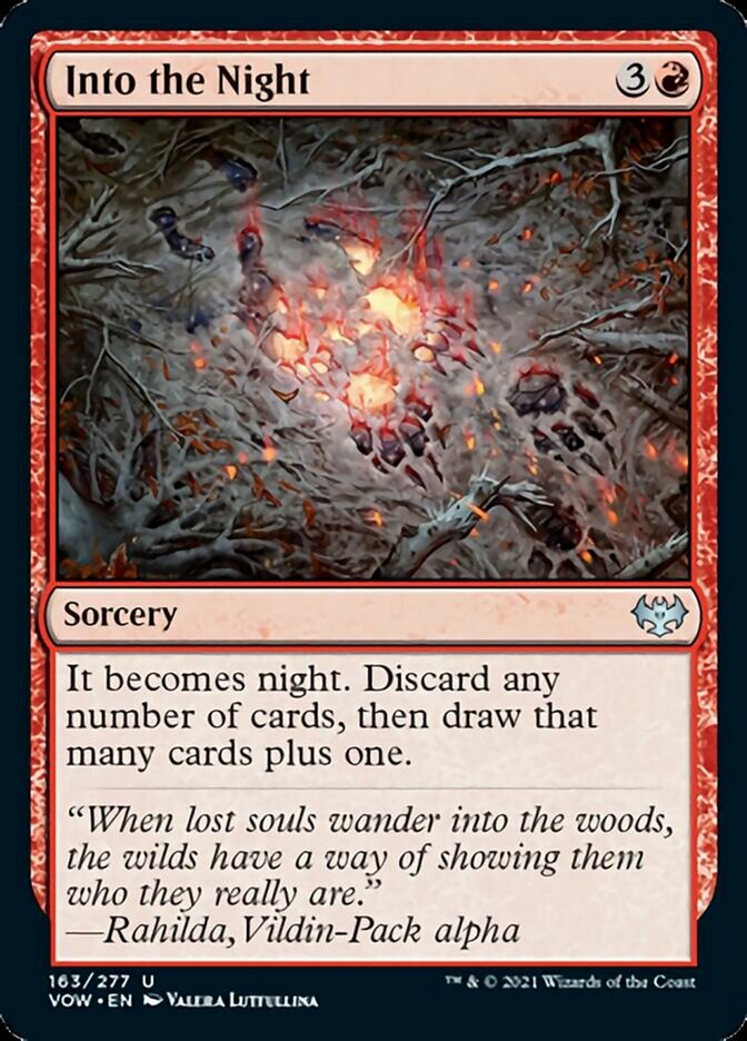 Into the Night [Innistrad: Crimson Vow] | Boutique FDB TCG