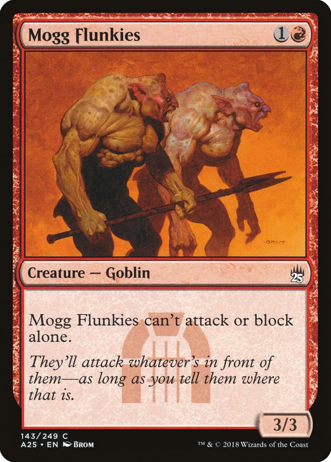 Mogg Flunkies [Masters 25] | Boutique FDB TCG