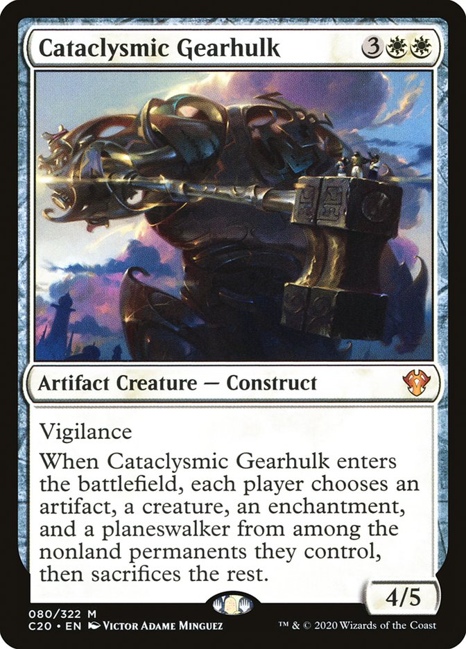 Cataclysmic Gearhulk [Commander 2020] | Boutique FDB TCG