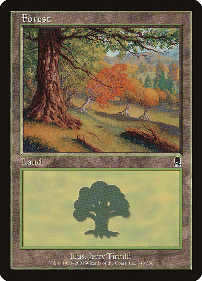 Forest (349) [Odyssey] | Boutique FDB TCG