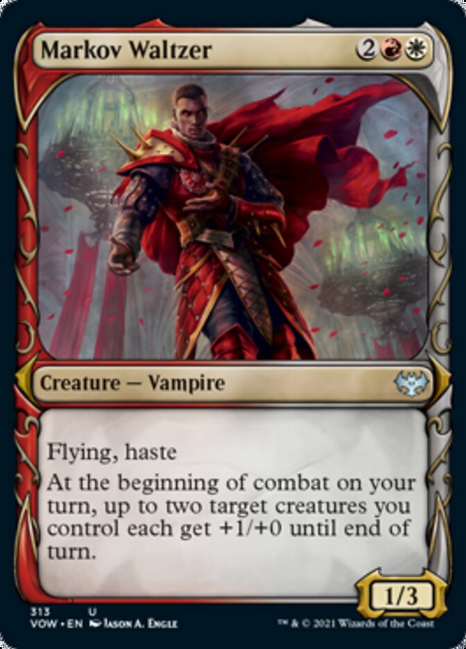 Markov Waltzer (Showcase Fang Frame) [Innistrad: Crimson Vow] | Boutique FDB TCG