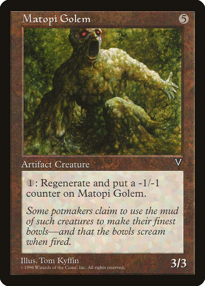 Matopi Golem [Visions] | Boutique FDB TCG
