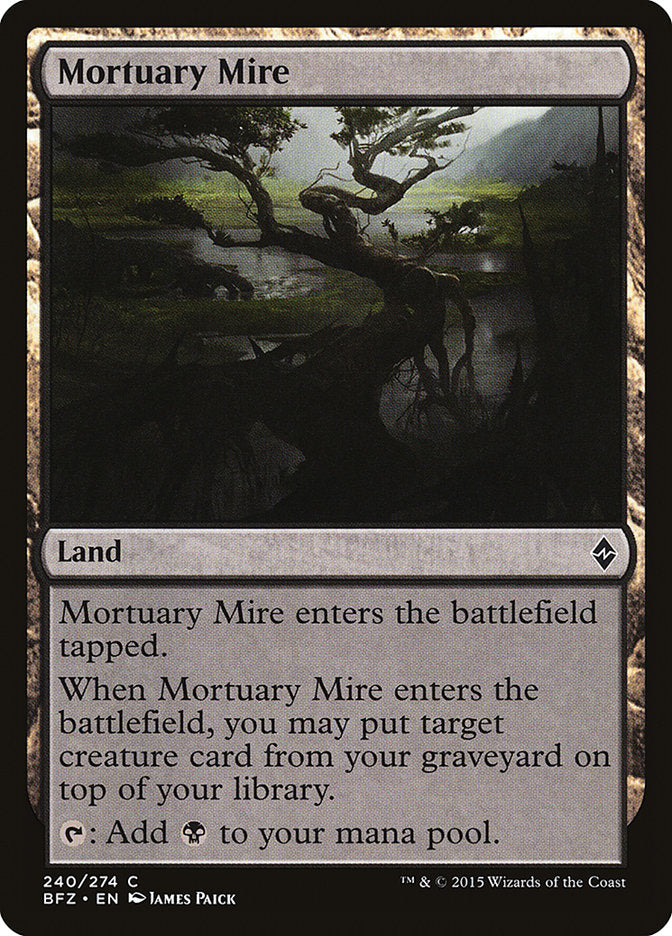 Mortuary Mire [Battle for Zendikar] | Boutique FDB TCG