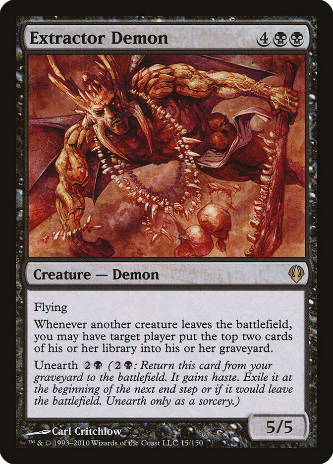 Extractor Demon [Archenemy] | Boutique FDB TCG