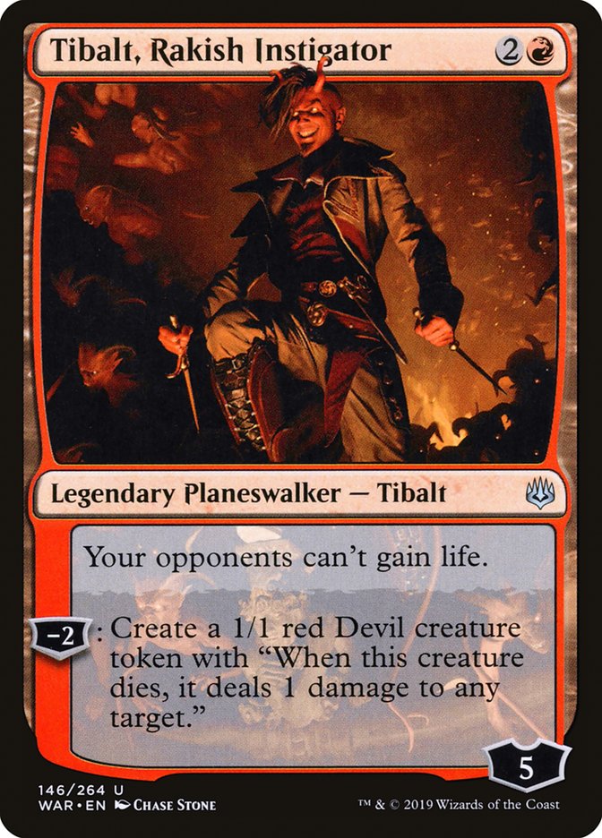 Tibalt, Rakish Instigator [War of the Spark] | Boutique FDB TCG