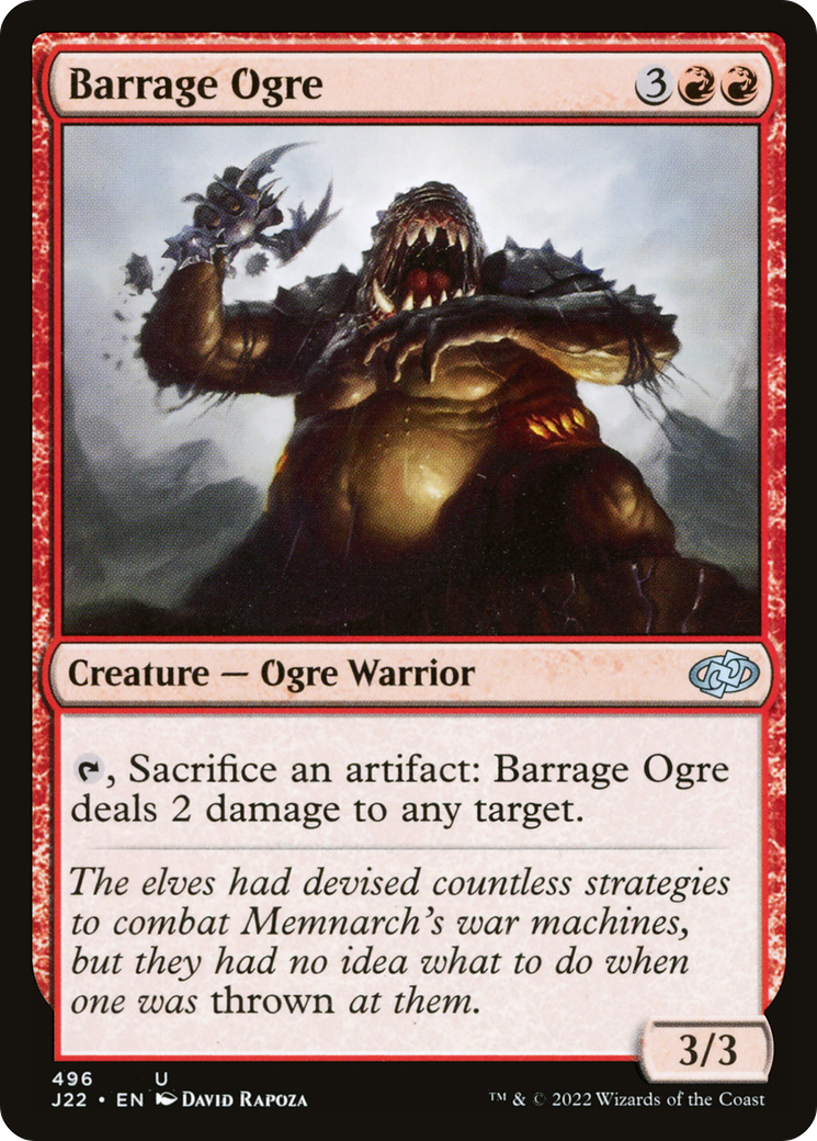 Barrage Ogre [Jumpstart 2022] | Boutique FDB TCG