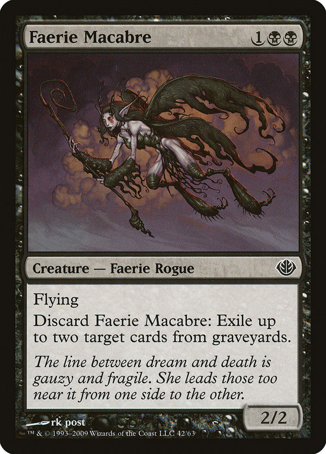 Faerie Macabre [Duel Decks: Garruk vs. Liliana] | Boutique FDB TCG