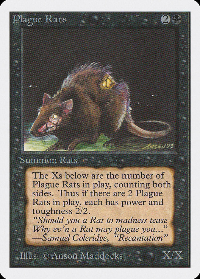 Plague Rats [Unlimited Edition] | Boutique FDB TCG