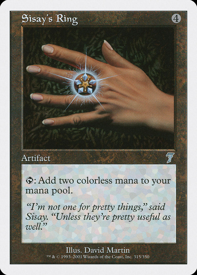 Sisay's Ring [Seventh Edition] | Boutique FDB TCG