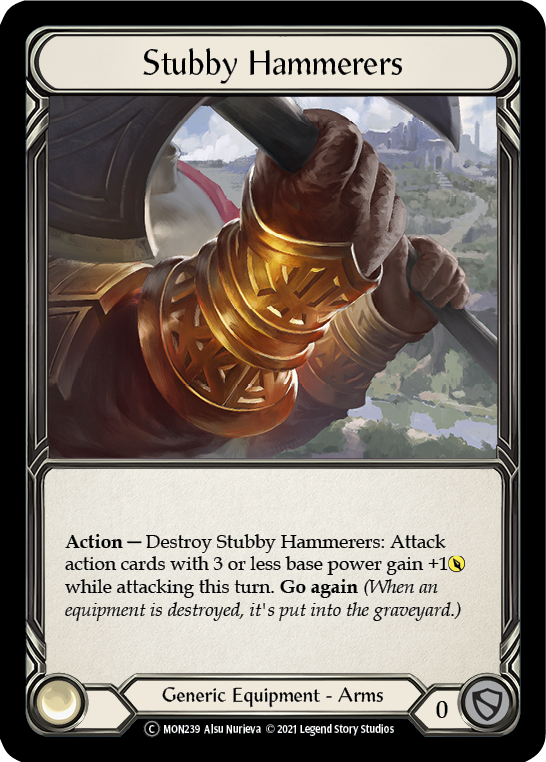 Stubby Hammerers [U-MON239] (Monarch Unlimited)  Unlimited Normal | Boutique FDB TCG