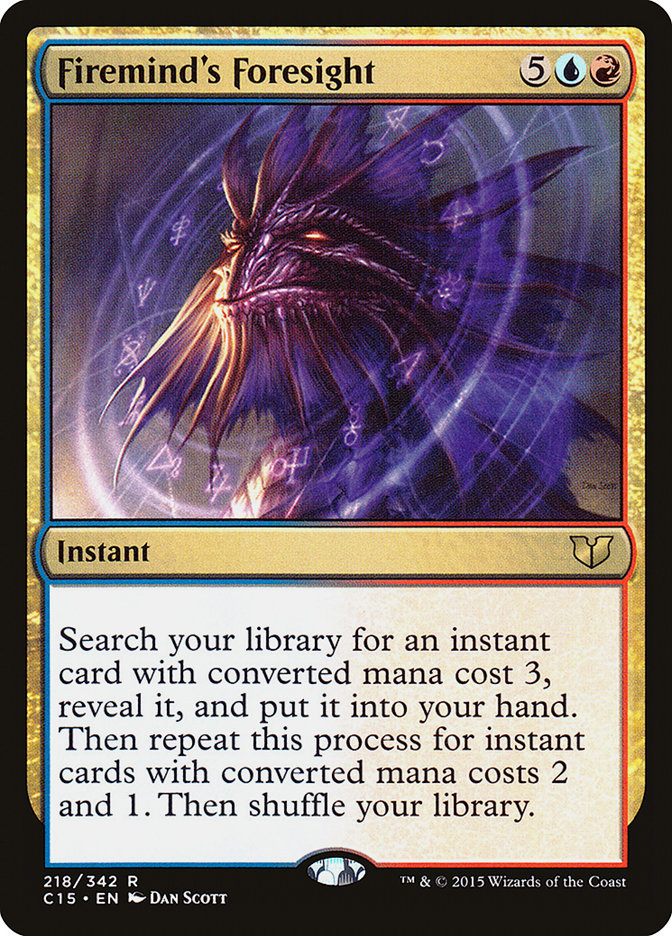 Firemind's Foresight [Commander 2015] | Boutique FDB TCG