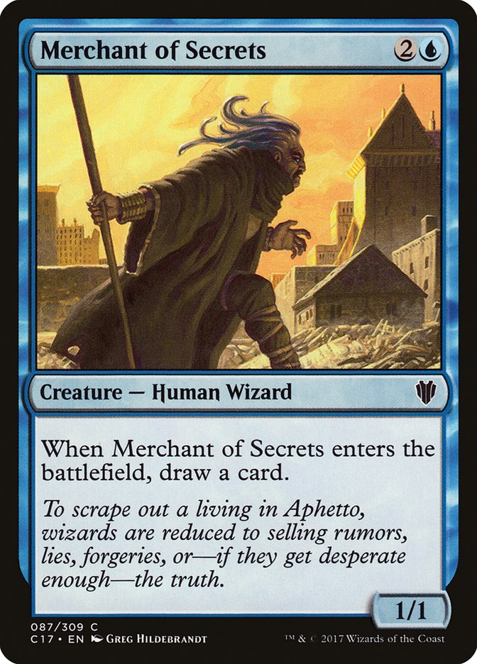 Merchant of Secrets [Commander 2017] | Boutique FDB TCG