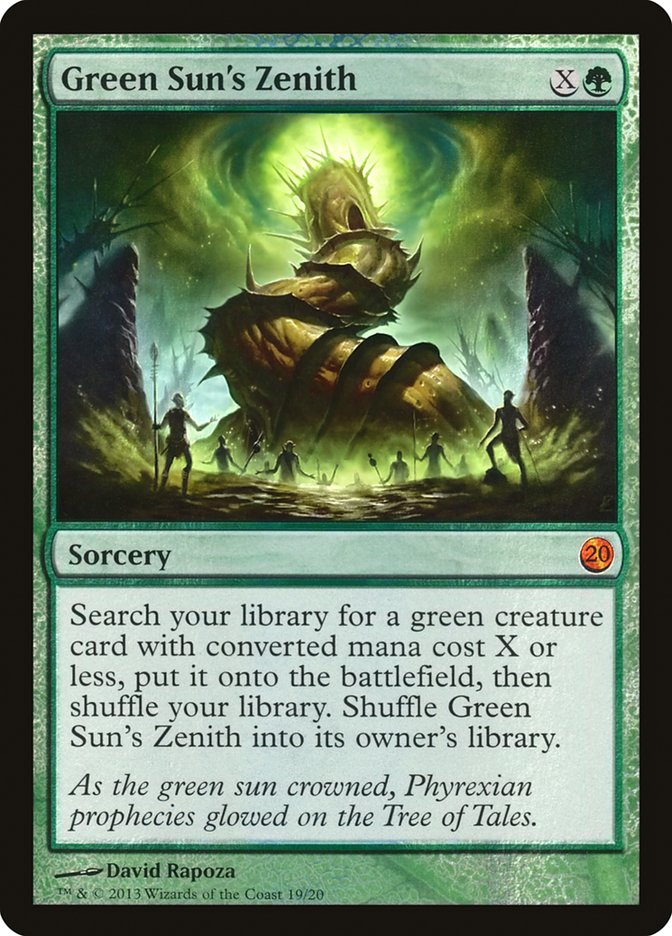 Green Sun's Zenith [From the Vault: Twenty] | Boutique FDB TCG