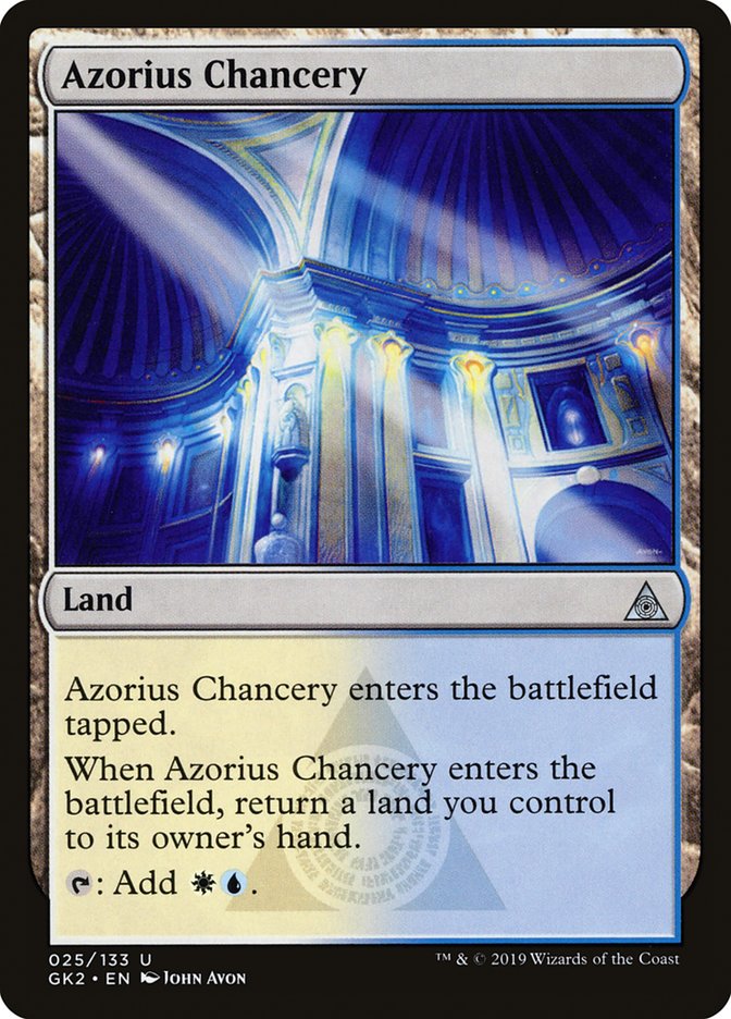 Azorius Chancery [Ravnica Allegiance Guild Kit] | Boutique FDB TCG