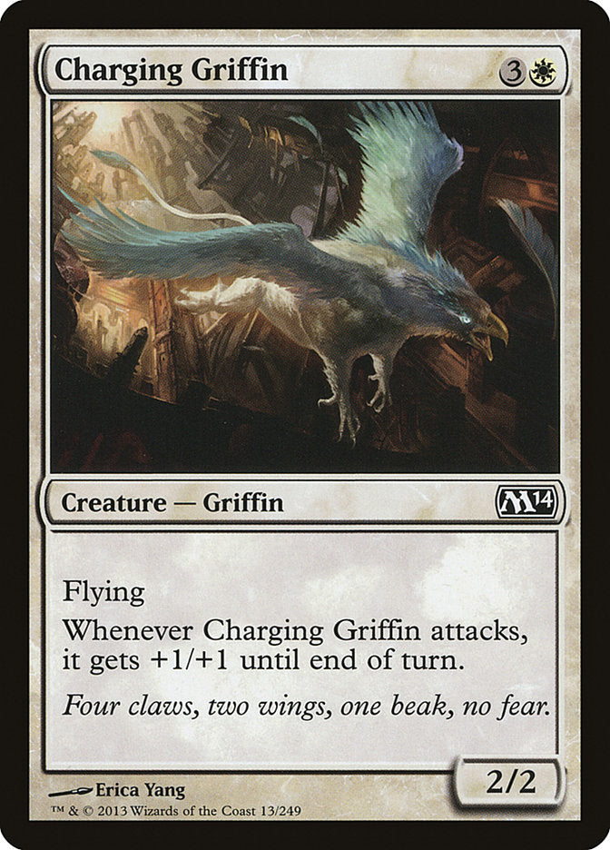 Charging Griffin [Magic 2014] | Boutique FDB TCG