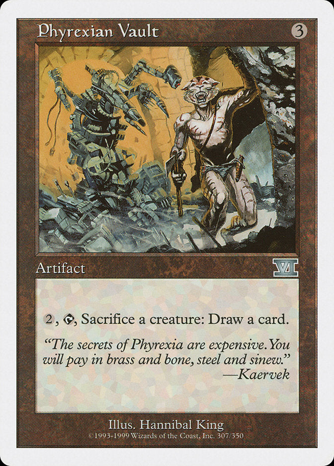 Phyrexian Vault [Classic Sixth Edition] | Boutique FDB TCG