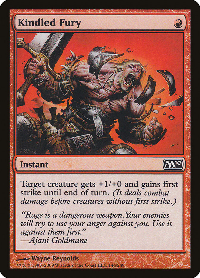 Kindled Fury [Magic 2010] | Boutique FDB TCG