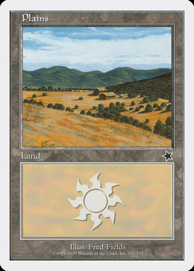 Plains (157) [Starter 1999] | Boutique FDB TCG