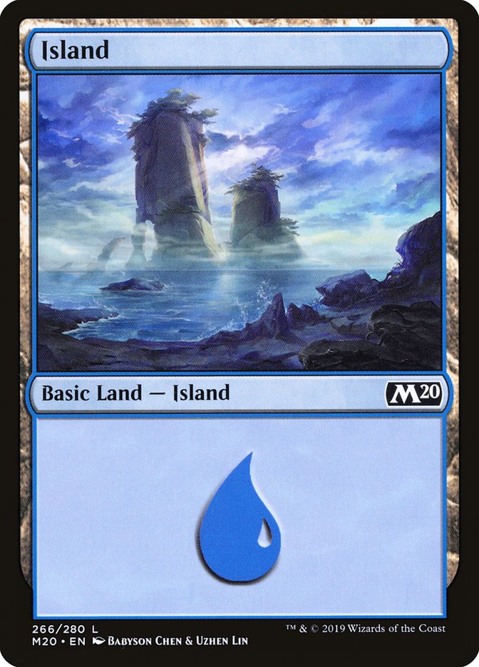 Island (266) [Core Set 2020] | Boutique FDB TCG