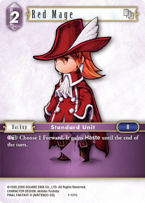 Red Mage (Refia) [Opus I] | Boutique FDB TCG