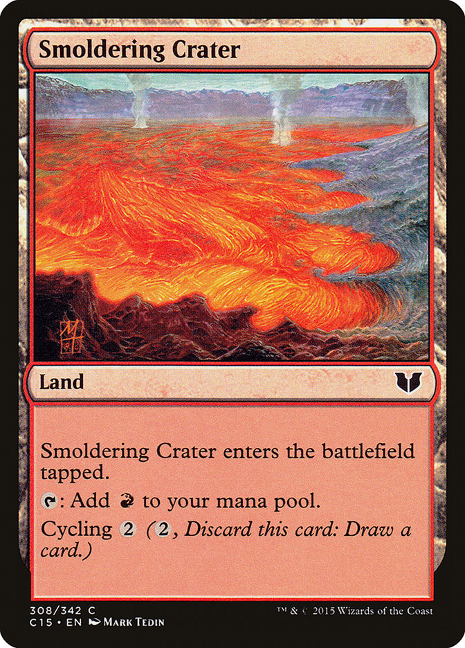 Smoldering Crater [Commander 2015] | Boutique FDB TCG