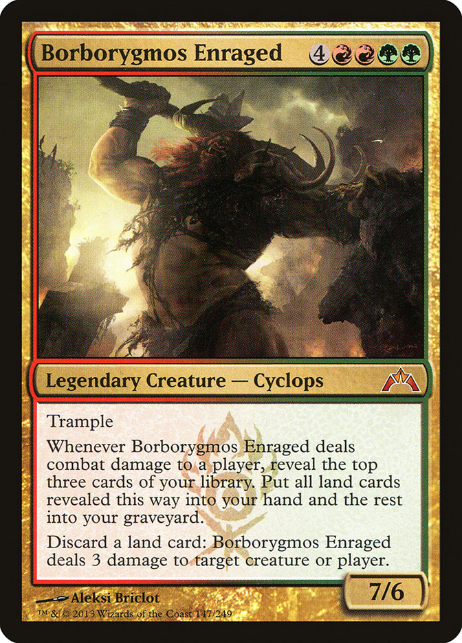 Borborygmos Enraged [Gatecrash] | Boutique FDB TCG