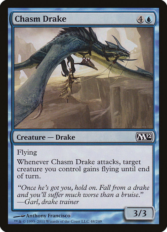 Chasm Drake [Magic 2012] | Boutique FDB TCG