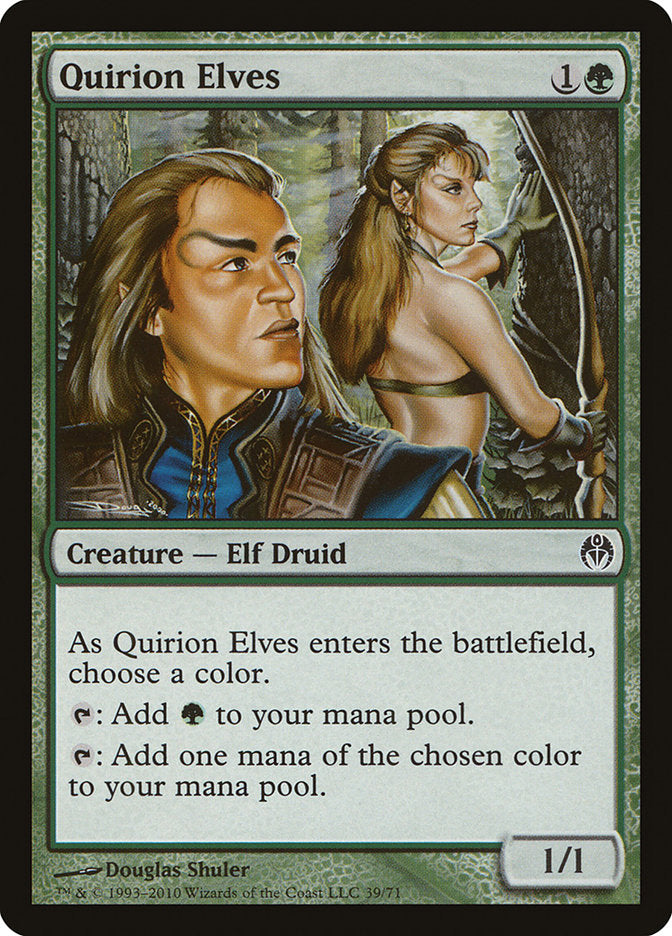 Quirion Elves [Duel Decks: Phyrexia vs. the Coalition] | Boutique FDB TCG