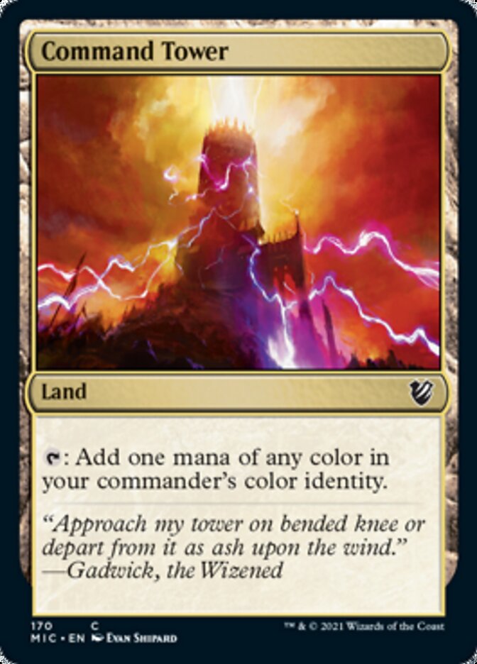 Command Tower [Innistrad: Midnight Hunt Commander] | Boutique FDB TCG