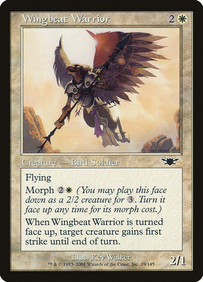 Wingbeat Warrior [Legions] | Boutique FDB TCG