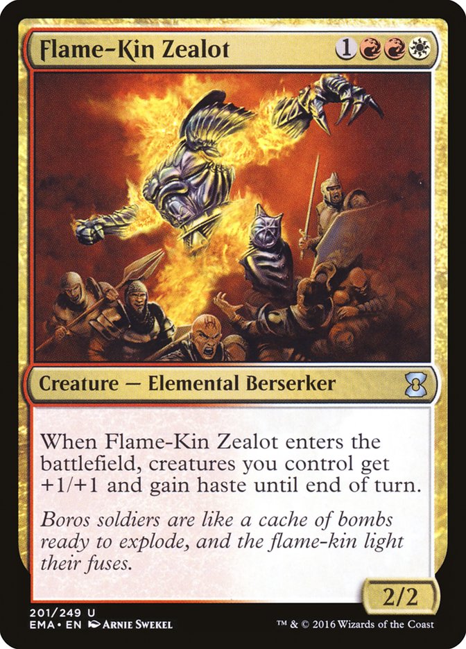 Flame-Kin Zealot [Eternal Masters] | Boutique FDB TCG