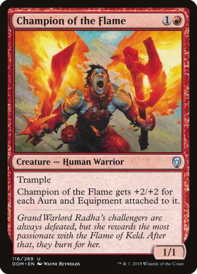 Champion of the Flame [Dominaria] | Boutique FDB TCG