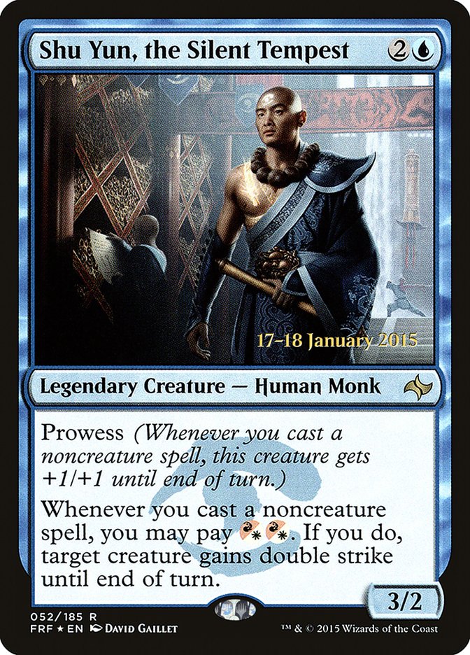 Shu Yun, the Silent Tempest [Fate Reforged Prerelease Promos] | Boutique FDB TCG