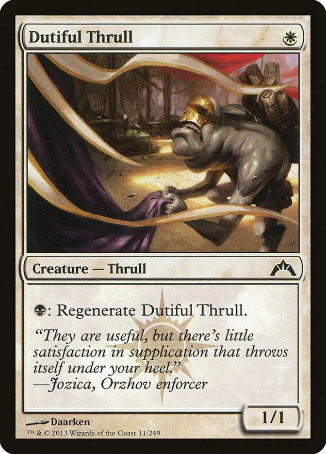 Dutiful Thrull [Gatecrash] | Boutique FDB TCG