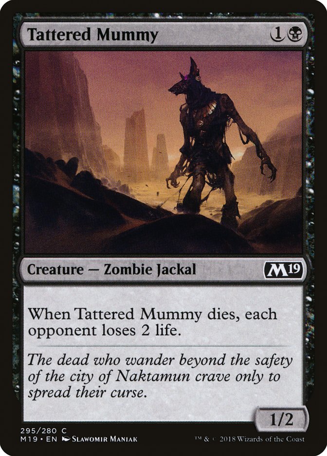 Tattered Mummy [Core Set 2019] | Boutique FDB TCG