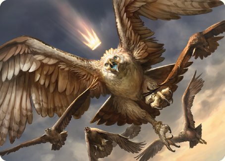 Gwaihir, Greatest of the Eagles Art Card [The Lord of the Rings: Tales of Middle-earth Art Series] | Boutique FDB TCG