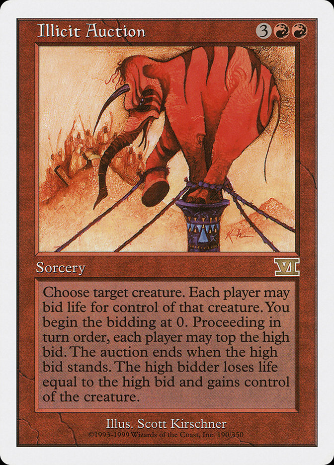 Illicit Auction [Classic Sixth Edition] | Boutique FDB TCG