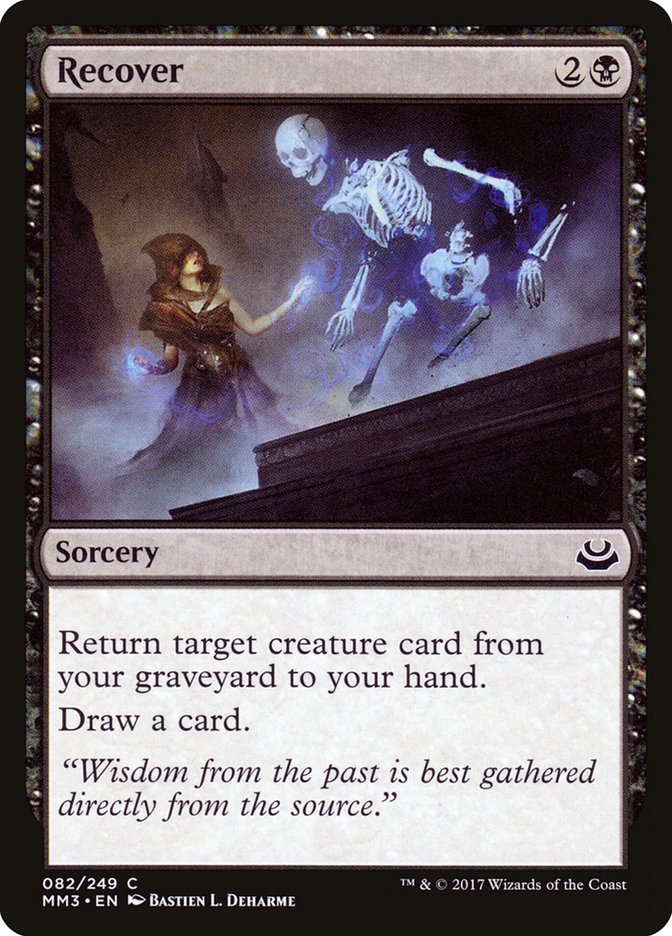 Recover [Modern Masters 2017] | Boutique FDB TCG