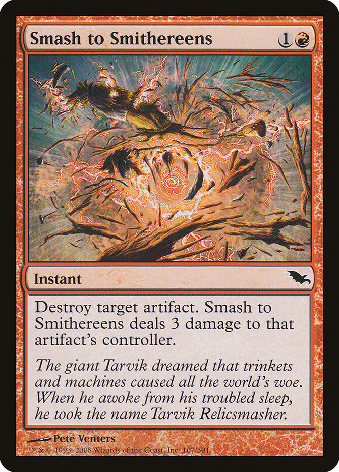 Smash to Smithereens [Shadowmoor] | Boutique FDB TCG