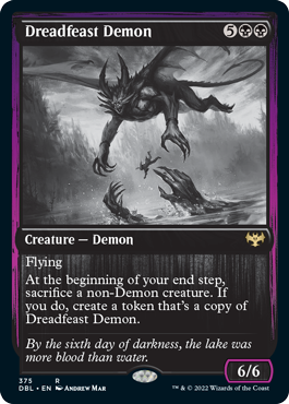 Dreadfeast Demon [Innistrad: Double Feature] | Boutique FDB TCG