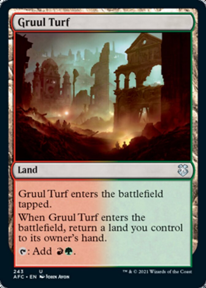 Gruul Turf [Dungeons & Dragons: Adventures in the Forgotten Realms Commander] | Boutique FDB TCG
