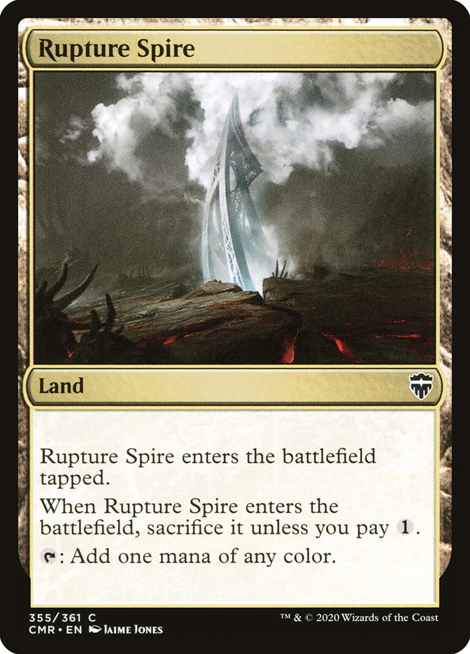 Rupture Spire (355) [Commander Legends] | Boutique FDB TCG